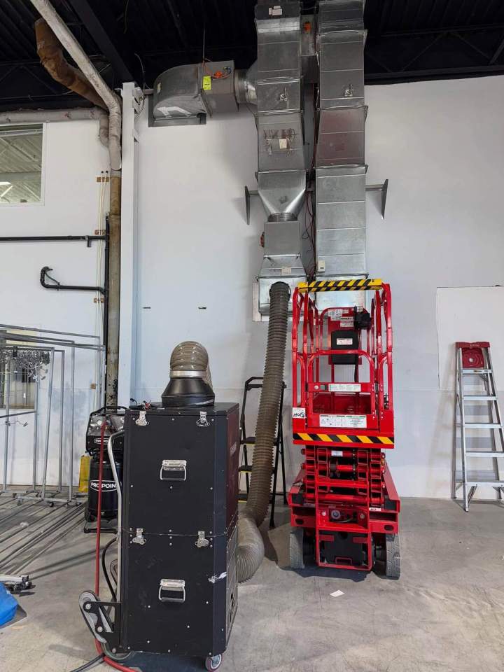 Entretien conduit de ventilation Laval