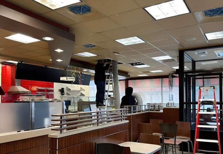 Ventilation restaurant Laval